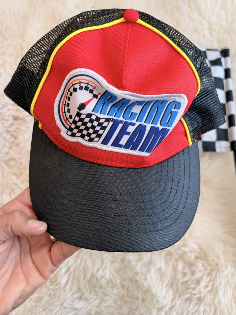 Fast Lane Racing Race Car Driver Costume Set Adult Standard - Picture 4 of 11